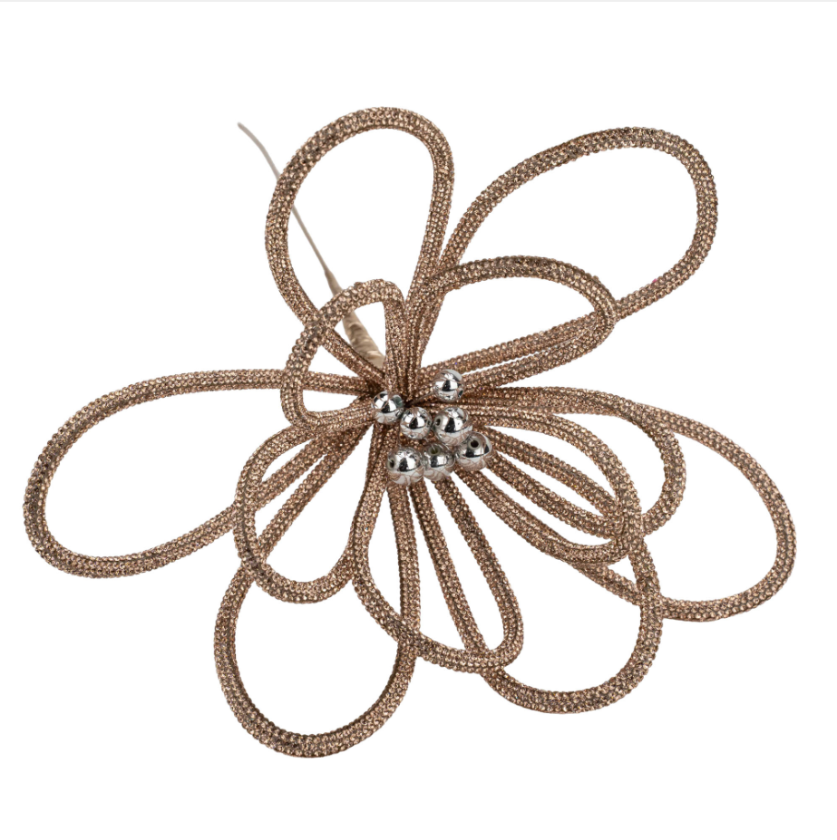Beaded Hollow Flower 58cm