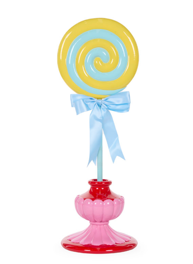 Candy Striped Standing Lollipops