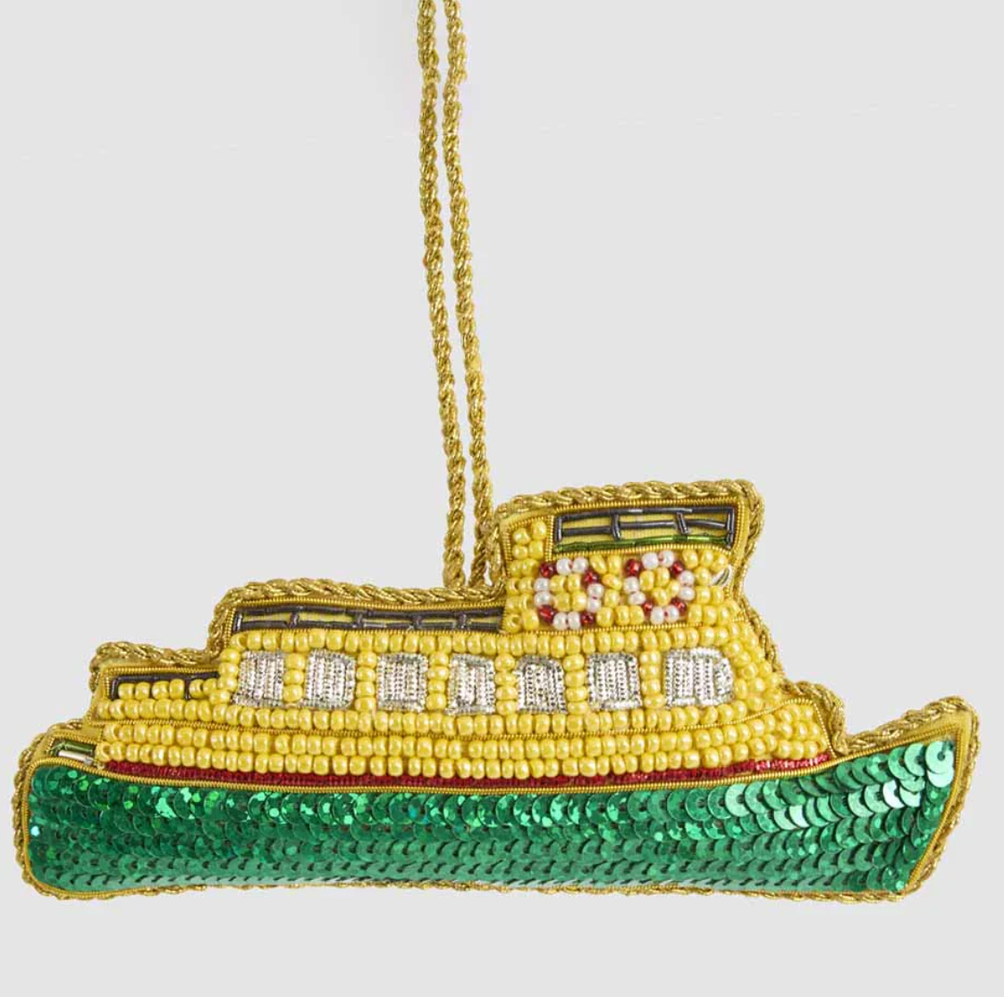 Beaded Sydney Ferry Hanging Ornament