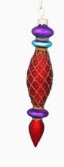 Glass Finials 4 assorted